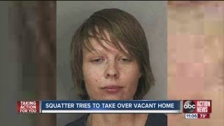 Squatter tries to take over vacant home [upl. by Arella]