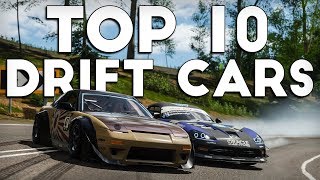 Forza Horizon 4  Top 10 Best Drift Cars [upl. by Alfonzo]