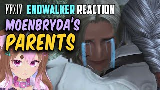 Urianger Meets Moenbryda Parents Reaction FFXIV Endwalker MSQ [upl. by Ketty]