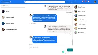 Realtime Chat App with React Nodejs Socketio  MERN Stack Messenger Clone [upl. by Llenwad]