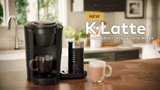 NEW Keurig® KLatte™ Coffee amp Latte Maker [upl. by Atimad]