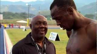 Usain Bolt  Glen Mills Training Session [upl. by Woodcock]