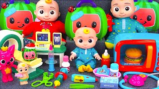 68 Minutes Satisfying with Unboxing COCOMELON Doctor Toys Kitchen Playset Collection ASMR [upl. by Winzler]