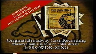 Opening to The Lion King II Simbas Pride VHS [upl. by Adnoved]