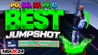 BEST JUMPSHOTS IN NBA 2K24 FOR EVERY BUILD HEIGHT amp POSITION BEST SHOOTING TIPS  NEVER MISS AGAIN [upl. by Ymmit]