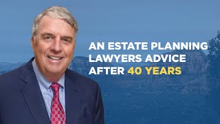 40 Years of Estate Planning Advice Matt Dana  Dana Whiting Law [upl. by Nahtanaoj]