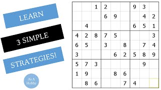 How to Solve Sudoku Puzzles  Sudoku Beginner Tutorial 1 [upl. by Eelano746]