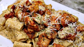 Creamy Pesto Chicken Pasta Recipe  30 Minute Meal [upl. by Lenzi]