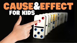 Cause and Effect for Kids  Cause and effect video with guided stories worksheets and activities [upl. by Aneleve]