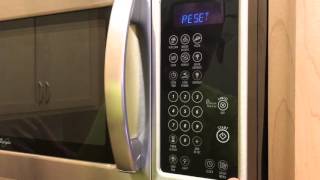 How to Reset Microwave quotClean Filterquot Notification [upl. by Phebe745]