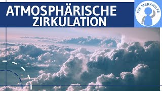 Atmosphärische Zirkulation  Gradientamp Corioliskraft  Hochdruckgürtel Tiefdruckrinne Ausgleich [upl. by Obara]