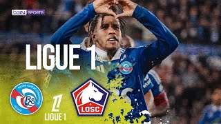 Strasbourg vs Lille  Ligue 1 HIGHLIGHTS  012525  beIN SPORTS USA [upl. by Vil]