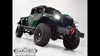 116049 1947 Dodge Power Wagon Quad Cab SOLD [upl. by Elwina781]