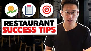 How to Open and Run a Successful Restaurant  Food amp Beverage amp Restaurant Management Advice [upl. by Anastasius]