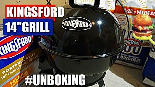 Kingsford 14 Inch Grill Unboxing [upl. by Oidacra]