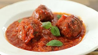 Meatballs in Tomato Sauce Recipe [upl. by Schmeltzer686]