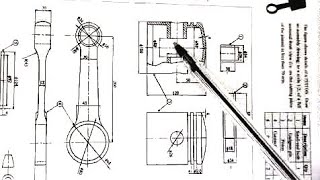 How to do Assembly drawing Piston [upl. by Heck]