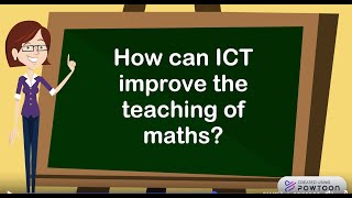 ICT IN MATHS TEACHING [upl. by Aseeram]