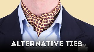 11 Ties for the Bold Ascots Bolos String Ties and other Alternative Ties for Men [upl. by Ahseekat599]