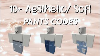 10 Aesthetic  Soft Pants Codes For Bloxburg [upl. by Yran]