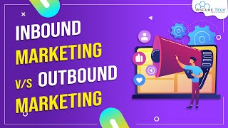 Difference Between Inbound Marketing amp Outbound Marketing  Explained in Hindi 3 [upl. by Aluino]