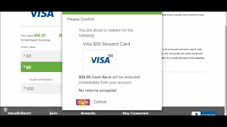 How To Cash Out or Redeem Gift Cards On Inbox Dollars Alternative Website like Swagbucks amp MyPoints [upl. by Stacie]