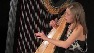 Claude Debussy  Reverie  by London harpist  Valeria Kurbatova [upl. by Naerb737]