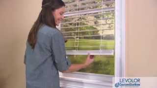 How To Install Levolor Cordless Blinds [upl. by Magdau945]