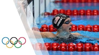 Katie Ledecky wins Olympic Gold  Womens 800m Freestyle  London 2012 Olympic Games [upl. by Acsecnarf]