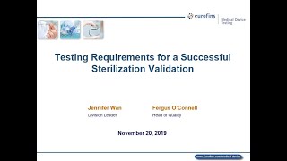 Testing Requirements for a Successful Sterilization Validation [upl. by Sherwynd941]