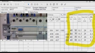 Prüfen elektrischer Anlagen Fehlerstromschutzschalter RCD 10 [upl. by Eidnil]