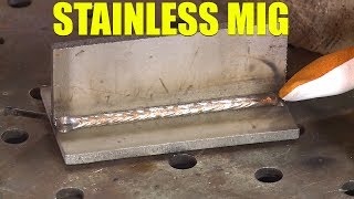 MIG Welding Stainless Steel [upl. by Rehttam]