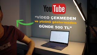 Video Çekmeden Youtubedan Günde 100 Dolar Kazanmak [upl. by Jamill]