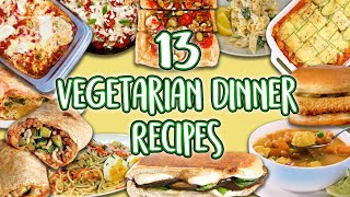 13 Vegetarian Dinner Recipes  Veggie Main Course Super Compilation Well Done [upl. by Nerland]