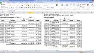 Cómo realizar conciliaciones bancarias en Excel [upl. by Acnaiv730]