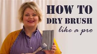 HOW TO DRY BRUSH LIKE A PRO [upl. by Barger76]