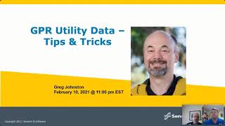 Webinar GPR Utility Data – Tips amp Tricks [upl. by Elodia435]