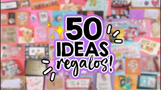 50 IDEAS de REGALOS fáciles y originales Recopilación 💕 Especial de San Valentín14 de febrero [upl. by Hallette]