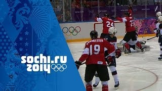 Ice Hockey  Mens SemiFinal  USA v Canada  Sochi 2014 Winter Olympics [upl. by Padegs333]