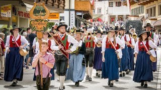 Bezirksmusikfest in Fieberbrunn 2017  Festumzug amp Defilierung [upl. by Gilberta]