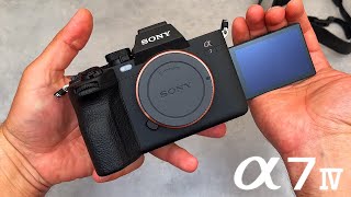 SONY A7IV Unboxing amp Detailed Overview [upl. by Ultima]