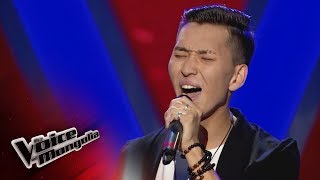 MunkhErdeneG  quotAll I wantquot  Blind Audition The Voice of Mongolia 2018 [upl. by Atinihs742]