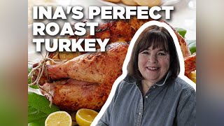 Ina Gartens Perfect Roast Turkey  Barefoot Contessa  Food Network [upl. by Itsrik]