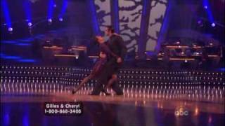 DWTS Gilles Marini amp Cheryl Burke Argentine Tango Week 4 [upl. by Siddra]