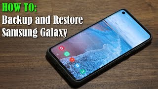 How to Backup and Restore your Samsung Smartphone Contacts Messages Settings etc [upl. by Michale]