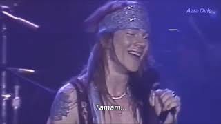 Guns N Roses  Knockin On Heavens Door 1988 Türkçe Çeviri [upl. by Aubrey]