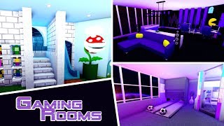 Bloxburg  Themed Builds  Gaming Rooms [upl. by Mur]