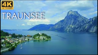 Traunsee Traunstein Gmunden Austria 4k UHD [upl. by Fital]