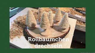 Rollbäumchen drechseln [upl. by Negem]