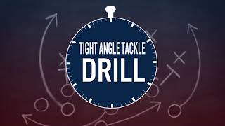 Tight Angle Tackle  USA Football Fundamentals [upl. by Dita666]